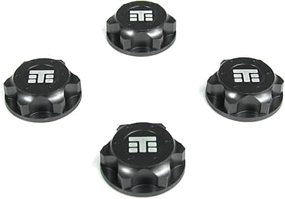 TEKNO RC LLC Wheel Nuts 17mm M12x1.0 T Logo Serrated 4 TKR5116B Electric Car/Truck Option Parts