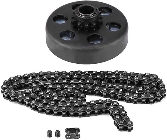 Go Kart Centrifugal Clutch,Centrifugal Clutch 3/4 Bore 12 Tooth #35 Chain Screw Sets for Go Kart Mini Bike Centrifugal Clutchcentrifugal Cl alamor 219 kette go