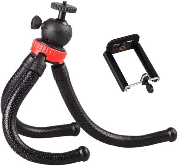 SAYWIN Flexible Tripod Slr Phone Camera Holder Holder Stand with Phone Holder