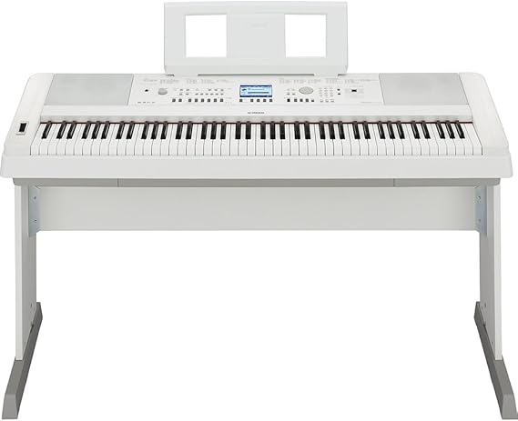Yamaha DGX650WH Digital Piano,White