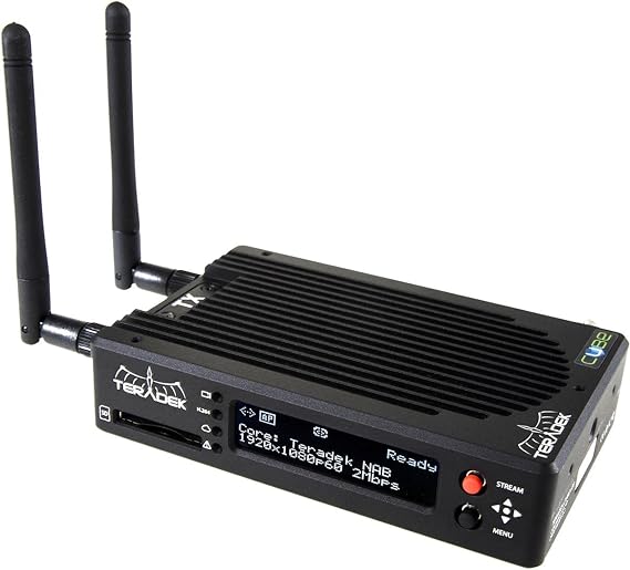 Teradek Cubelet 655 HD-SDI/HDMI Encoder, 10/100/1000 Base-T Gigabit, 2.4/5GHz Wi-Fi