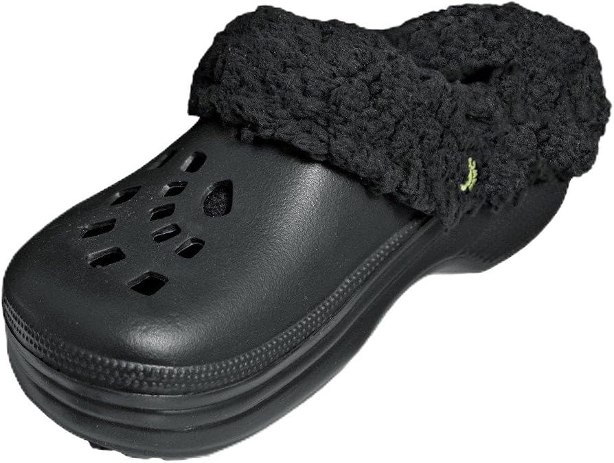 Dawgs Men's Fleece Dawgs Indoor Outdoor Fluffy Clogs Slippers