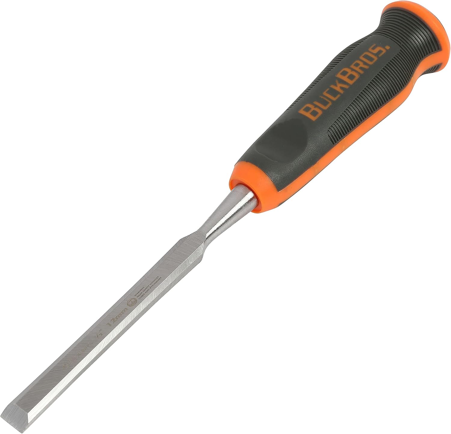 Buck Bros. 74713 Comfort Grip Wood Chisel – 12" 12MM, Buck Bros Chisel, Carpentry Chisel, Wood Chisels, Woodworking Chisels, Beveled Edge Chisel