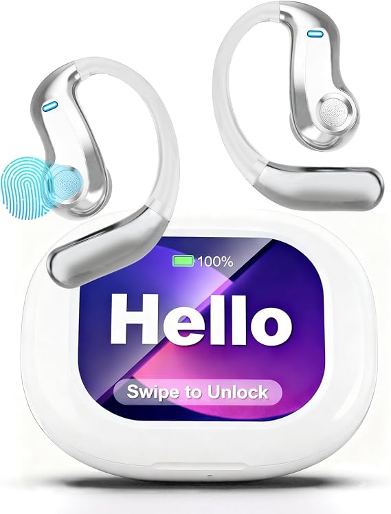AI Translation Earbuds Real Time, 169 Languages & 8 Offline Modes, 60H Playtime Language Translator Earbuds, Audifonos Traductores Ingles Espanol for Travel Business Learning(White)