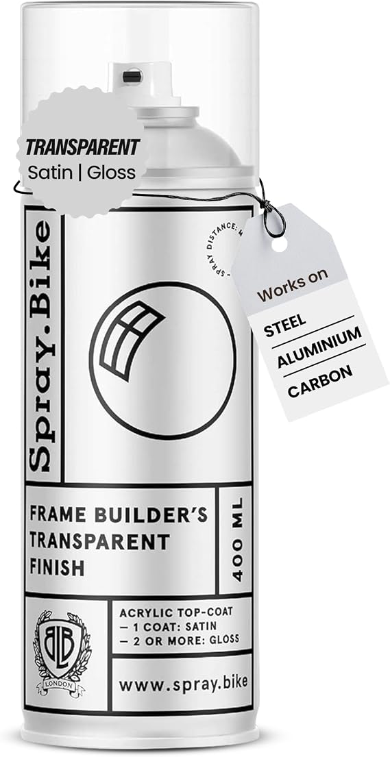 Spray.Bike Frame Builder's Transparent Finish