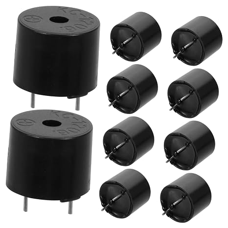 Passive Electric Buzzer v Ohm Piezo Alarm Quick Response Protects Overload Circuit