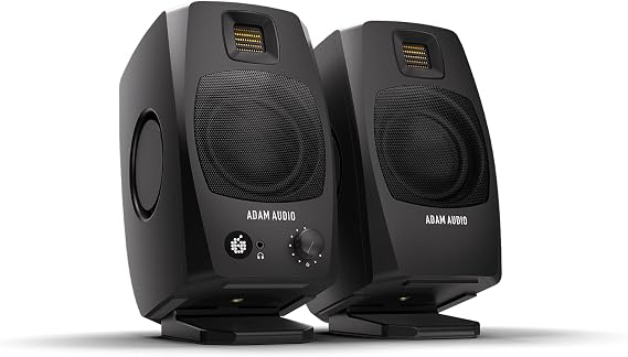 ADAM Audio D3V Active Desktop Studio Monitor Speakers - Black