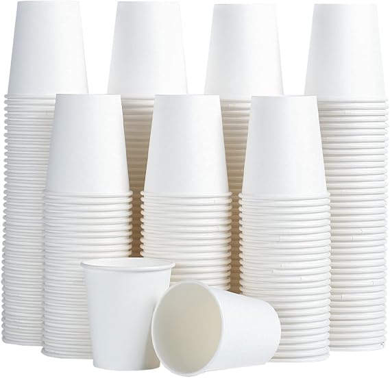 SIUQ 300 Pack 5 oz Paper Cups, Disposable Small Bathroom Mouthwash Cups