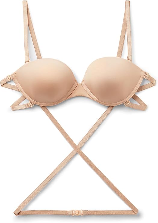 Intimissimi Woman's Multi-Functional Anna Balconette Bra in Ultralight Microfiber
