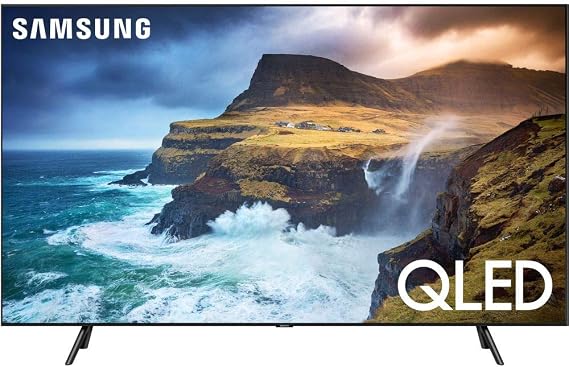 Samsung Q70 Series 82-Inch Smart TV, Flat QLED 4K UHD HDR - 2019 Model