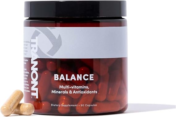 Tranont Balance | 90 Count | Multi-Mineral & Vitamin Capsules for Adults