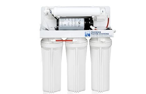 5 Stage RO with Booster Pump: 75 GPD RO - Complete Home Reverse Osmosis Drinking Water Filtration System