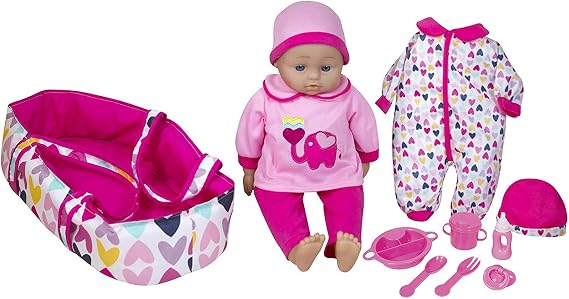 16" Talking Baby Doll with Accessories