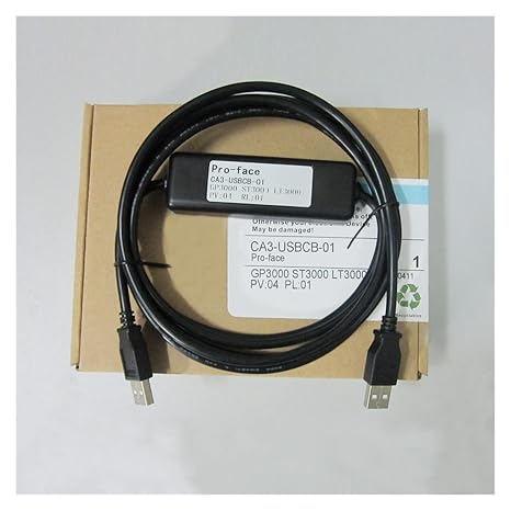 CA3-USBCB-01 Suitable for PRO-FACE GP3000 ST3000 LT3000 AGP3301 Touch Panel Proface HMI USB Port Communication Programming Cable (Size : CA3-USBCB-01)