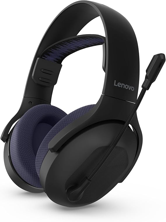 Lenovo Legion H410 Kablosuz Oyun Kulaklığı | Oyun Kulaklığı | Siyah-Koyu Mor