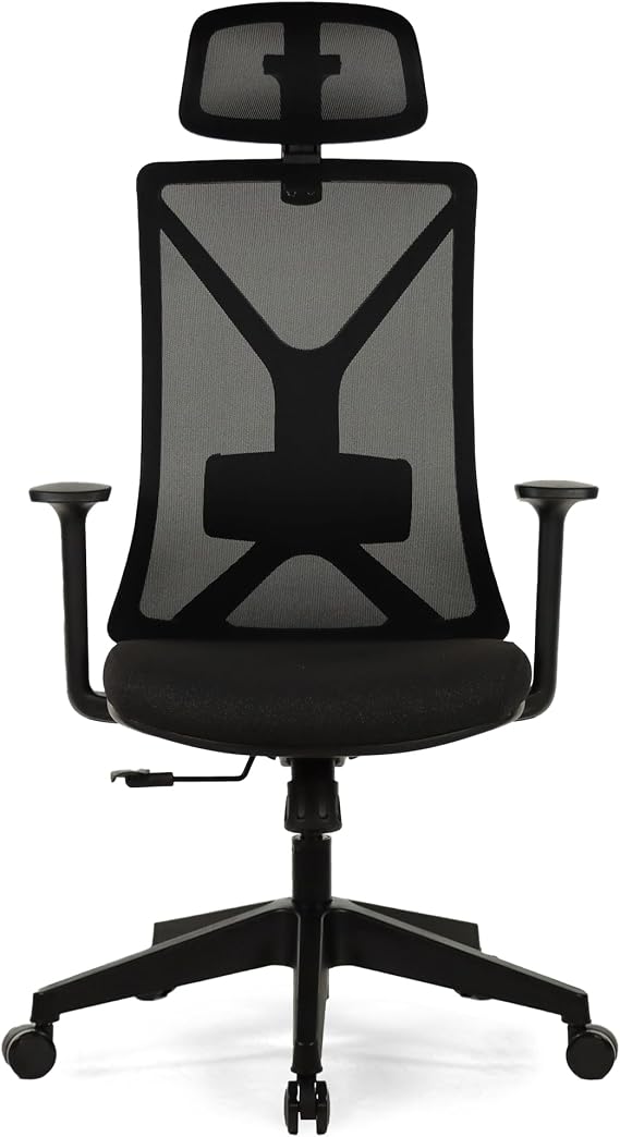 Seduna Benin Office Chair | Executive Chair Fixed Arm (Black)