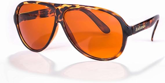 BluBlocker Original Aviator Sunglasses | Retro | Blocks 100% of Blue & UV light | For Men & Women | Reduce Glare & Eye Stress