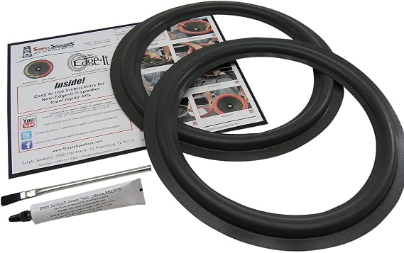 Infinity 12 Inch Foam Speaker Repair Kit, Kappa 7, 8, 9, 902-3054 FSK-12Ji (Pair)