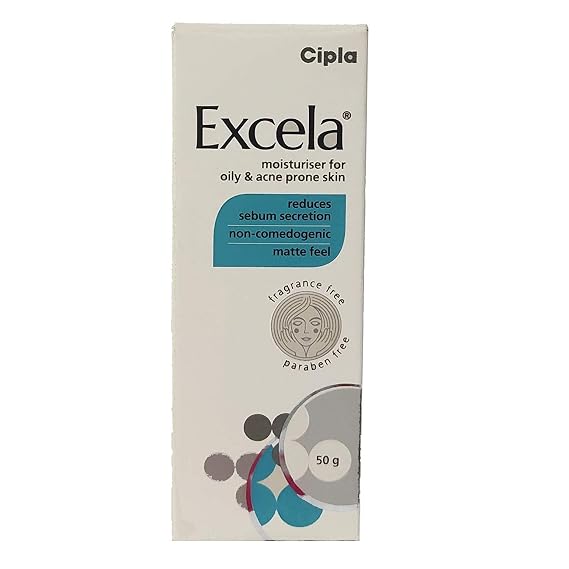 Avadh Cipla Excela Moisturiser for Oily & Acne Prone Skin 50g