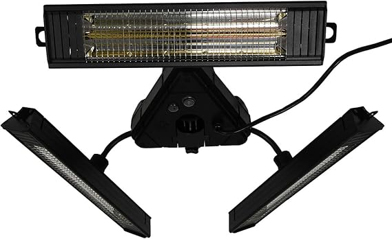 AZ Patio Heaters Infrared Parasol Heater with Remote Control