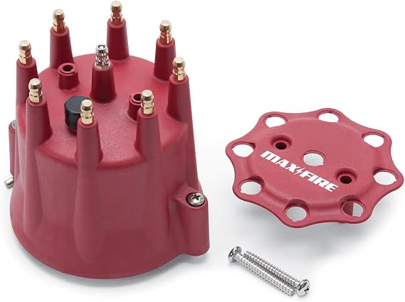 Edelbrock 22732 Distributor Cap, Red