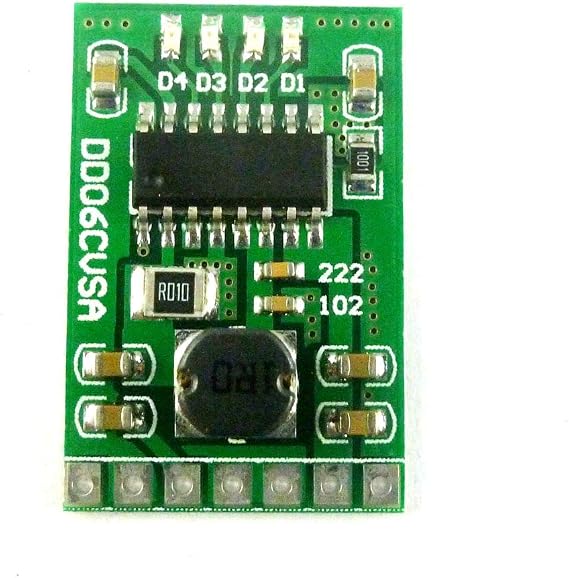 Taidacent 5V 2A Charge Discharge Module Lithium Battery Charger Protection Board 3.7V 4.2V 18650 LED Charge and Discharge Boost Power Integrated Module DD06CVSA