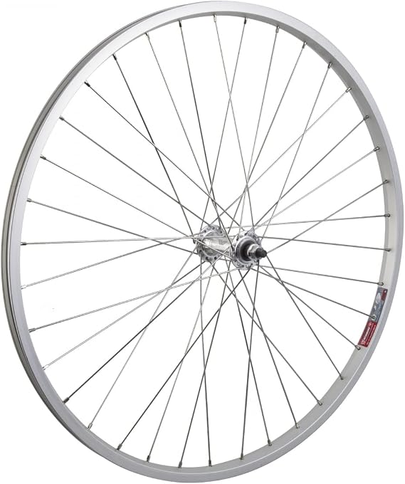 Wheel Master Front Bicycle Wheel 26 x 1.5 36H, Alloy, Bolt On, Silver, SS Spokes | bike-wheels