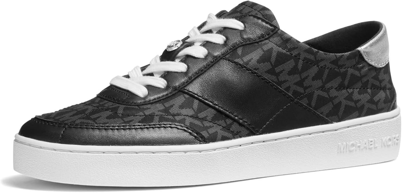 Michael Kors Women's Kaycee Lace Up, Black, 8