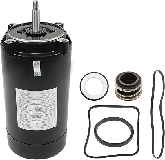 UST1152 Swimming Pool Pump Motor, 1.5HP Pool Pump Motor Replacement for Super Pump SP2610X15/A.O. Smith Electric Motor
