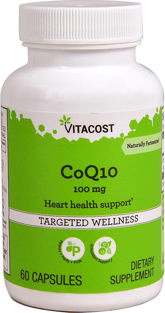 Vitacost CoQ10, 100 mg, 60 Capsules