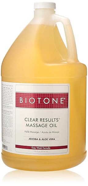 Biotone Clear Results Massage Oil, Gallon