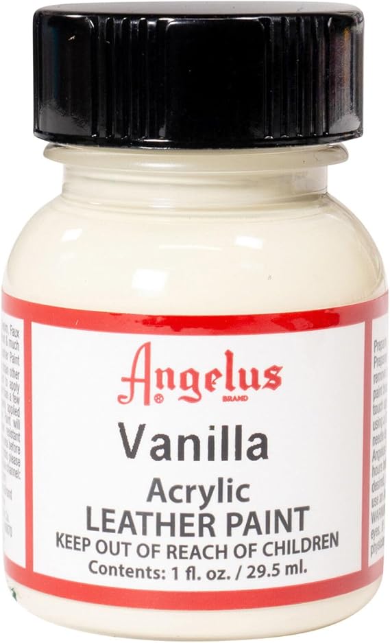 Angelus Acrylic Leather Paint-1 oz.-Vanilla