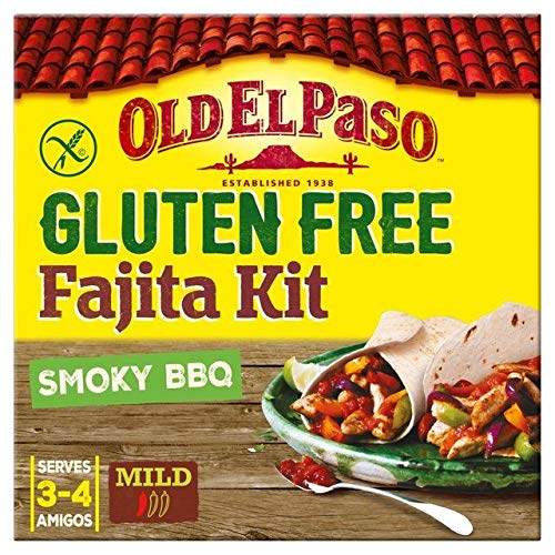 Old El Paso Gluten Free Smoky BBQ Fajita Kit - 462g 1.01 lbs