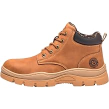 Safety Shoes, High Cut, Men's, Women's, Safety Shoes, Work Shoes, Steel Toe Core, Toe Protection, Anti-Slip, Stylish, Safety Boots, Safety Shoes, Nail-Step Prevention, Abrasion Resistant