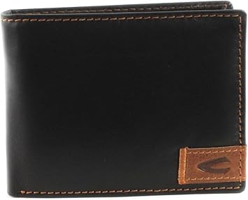 camel active California Wallet - 12.5X2X9.5, Black