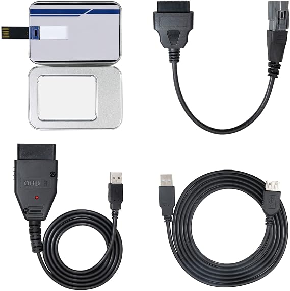 Diagnostic Cable Tool Scanner Kit Fit Yamaha YDS 1.33 Marine Outboard |  with YDS 1.33 software; Compatible with Yamaha WaveRunner & Jet Boat marine diagnostic connection connectors
