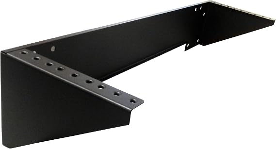 3U 19-Inch Vertical Wall Mount Bracket - Vertical Rack