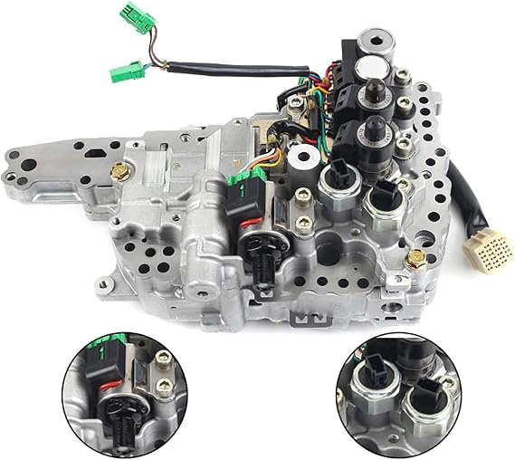 JF011E RE0F10A Gearbox Valve Body Compatible with Nissa-n Altima Sentra Dodg-e CVT (two pressure sensors)