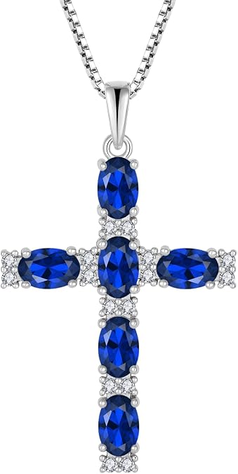 Cross Necklaces for Women 925 Sterling Silver Religious Jewelry