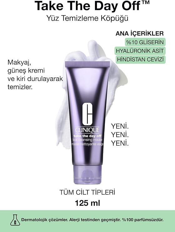 Clinique Take The Day Off Cleansing Mousse 125ml Temizleyici