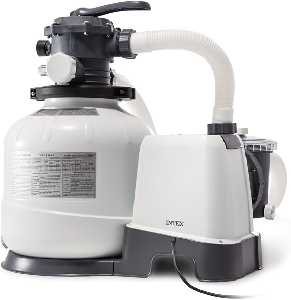 INTEX Krystal Clear 2,800 GPH Sand Filter Pump for Above Ground Pools