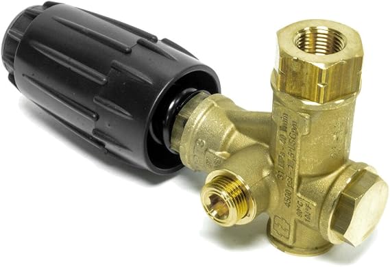 Unloader Valve VRT3-310 4500 PSI Pressure Washer Pump, Replacement for AR OEM, Black