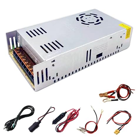 110v to 12v Converter Power Supply Ac to Dc, Camper Diesel Heater Led Power Supply Ac Dc Adapter 12v Volt Transformer Converter, 480w Output 40a Capacity Switching Power Supply