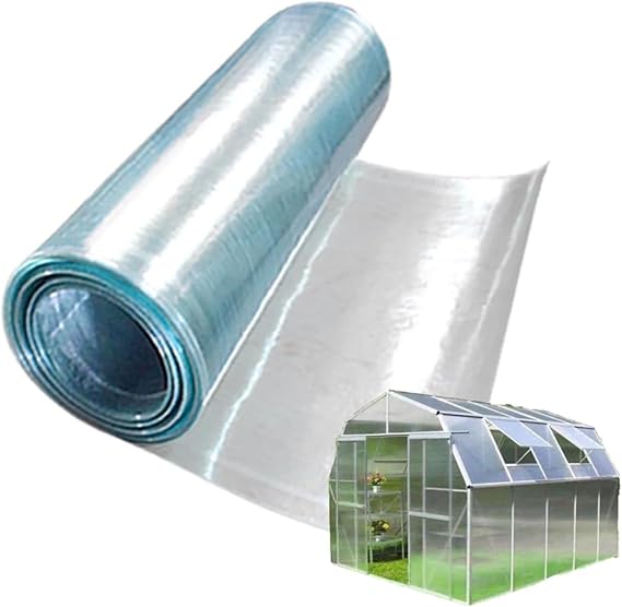 Polycarbonate Roofing Sheet Polycarbonate Roofing Sheet,Greenhouse Outdoor Glassfiber Daylighting Panels,UV Protection Transparent Rainproof Board,Outdoor Awning Canopy Rain Shelter