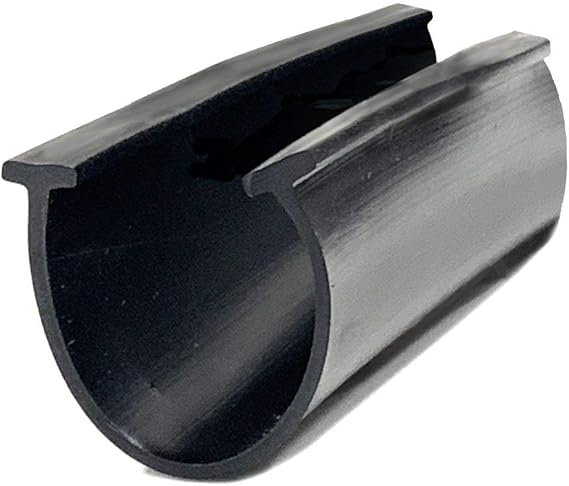 1/4" T Shaped End Garage Door Bottom Weather Seal - 2 3/4" Width - 9 feet
