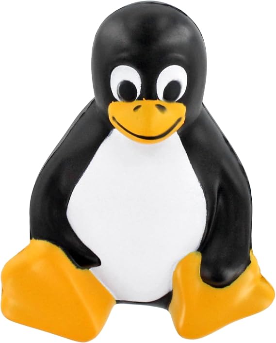 Sitting Penguin Stress Toy - by Ariel