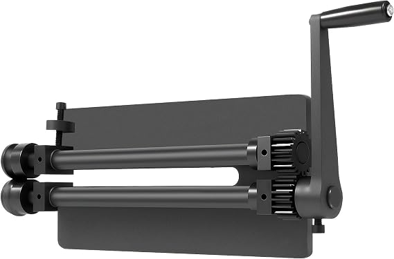 Sheet Metal Bead Roller Machine, 12 inch Throat Depth Flaring Tool Beading Machine, Bending Machine Manual Bead Roller, Slip Rolling Bending Machine Sheet Metal Roller
