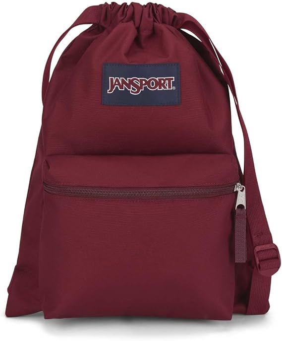 JanSport Draw Sack Kleiner Rucksack 25 L 45 x 33.5 cm Russet Red