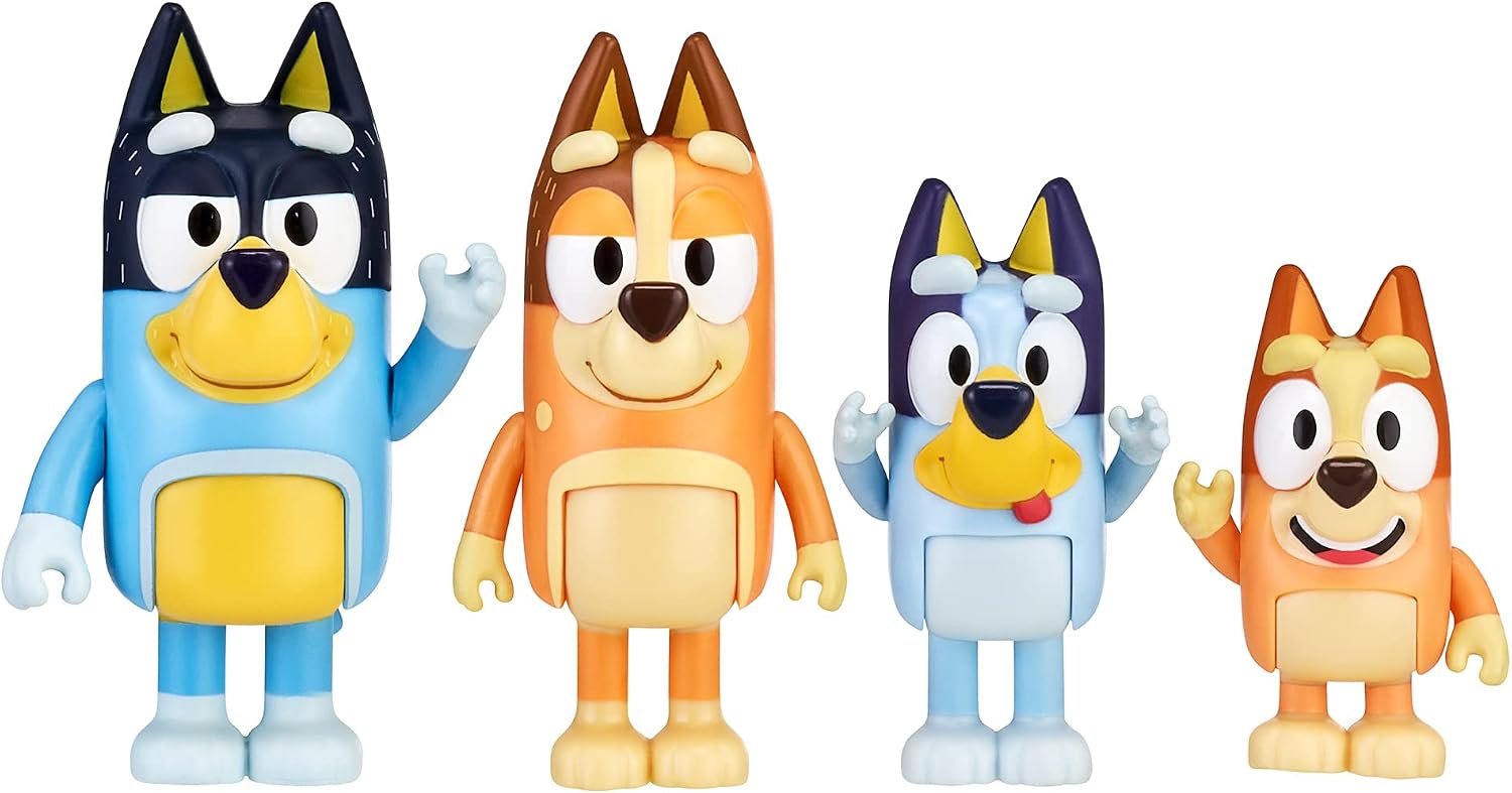 Bluey and Friends 4 - Figures