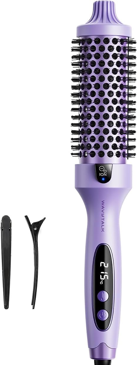Wavytalk Thermal Brush Round Brush Blowout Boost for Dry Hair Volume
